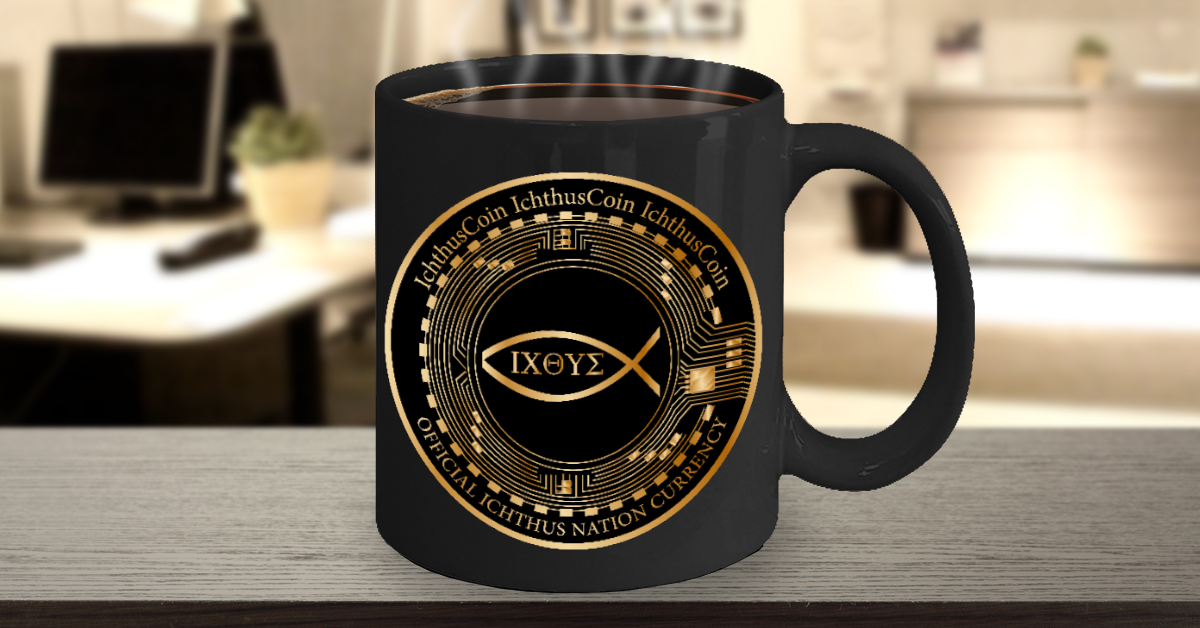 New Ichthus Crypto Mug Provides Inspiration and Utility for Cryptocurrency Enthusiasts
