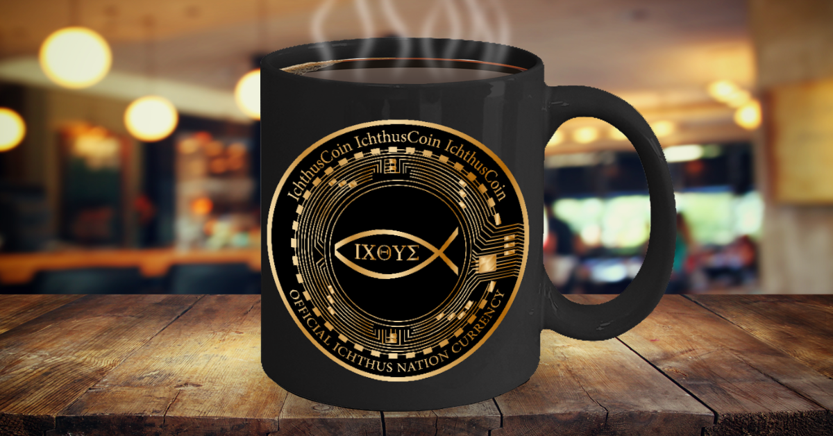 Celebrate Your Love for Crypto with the Ichthus Crypto Mug
