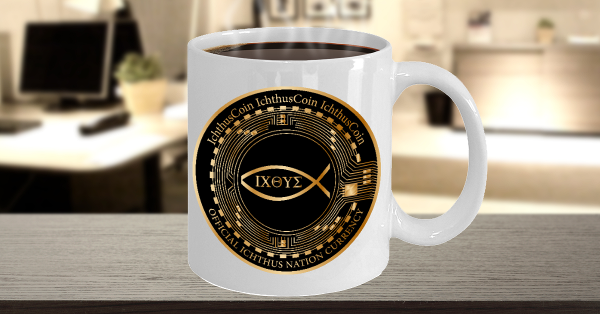 Introducing the Ichthus Crypto Mug: A Groundbreaking Creation for Crypto Enthusiasts