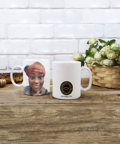 LIMITED EDITION OFFICIAL Ichthus Nation President Avatar 11 oz White Inspirational Novelty Coffee Mug with 50 Bonus IchthusCoin Digital Gold Rewards