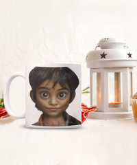 Limited Edition Citizen Avatar Sir Myles IchthusCoin 15 oz White Inspirational Novelty Coffee Mug with QR Code and 153 BONUS IchthusCoin Digital Gold Tokens with Corporate Digital Dashboard and Wallet Account ($95 Value)