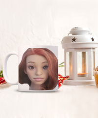 Limited Edition Council Avatar Emma IchthusCoin 15 oz White Inspirational Novelty Coffee Mug with QR Code and 153 BONUS IchthusCoin Digital Gold Tokens with Corporate Digital Dashboard and Wallet Account ($95 Value)