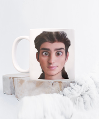 Limited Edition Citizen Avatar Sir Harry IchthusCoin 15 oz White Inspirational Novelty Coffee Mug with QR Code and 153 BONUS IchthusCoin Digital Gold Tokens with Corporate Digital Dashboard and Wallet Account ($95 Value)